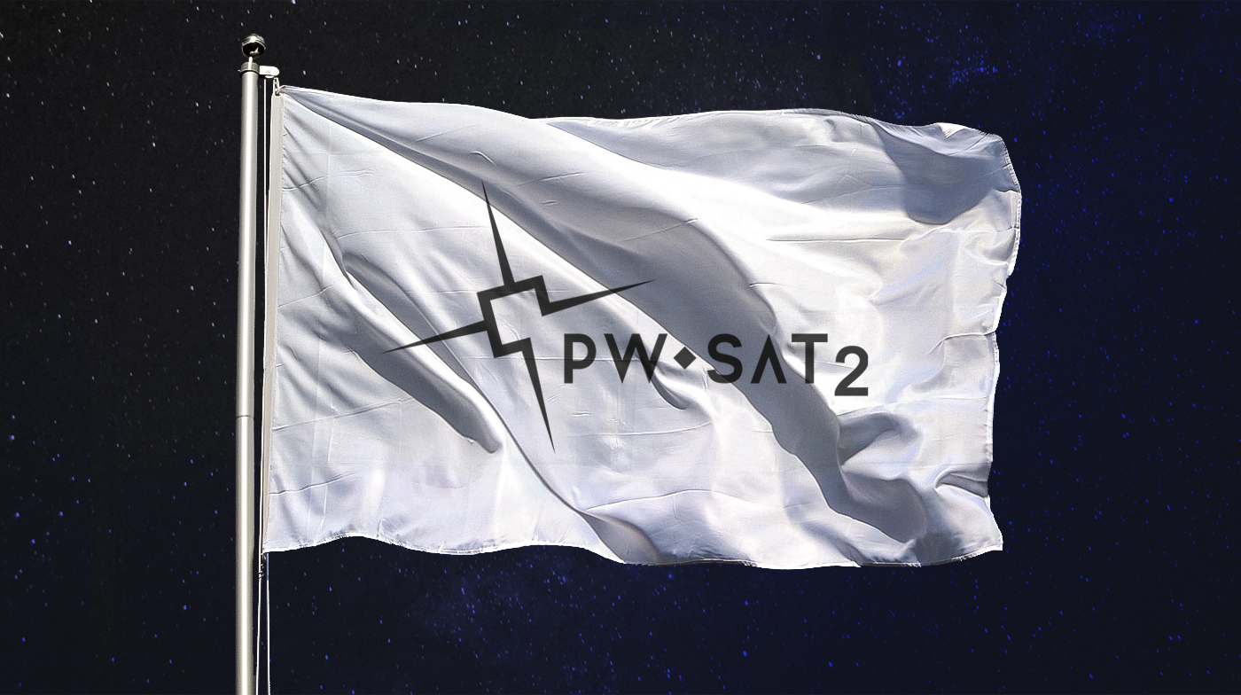 Wizualizacja logo PW-Sat 2
